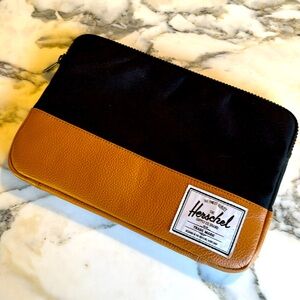 Hershel Supply Company Tablet or iPad case in black & tan.
